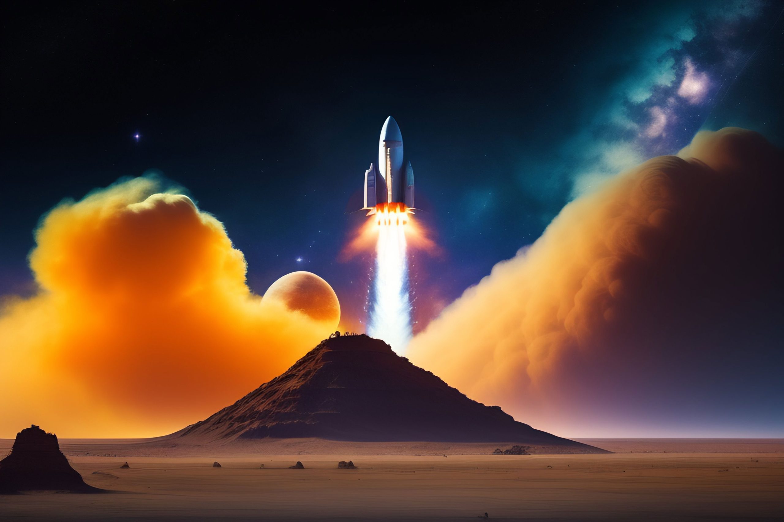First Launch of Vulcan Rocket with Astrobotic’s Moon Lander - Image